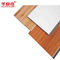 Profil Plafon PVC Panel Dinding UPVC Tile Pola Kayu Untuk Langit-langit Dapur